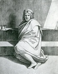 Raphaël en manteau, c.1520
